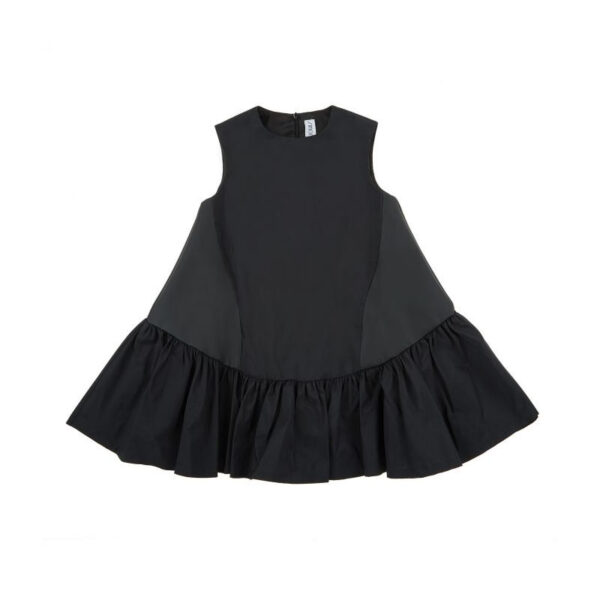 Simonetta abbigliamento outlet nuova collezione abito nero per bambina