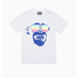 Diesel T-Shirt Con Stampa Monkey