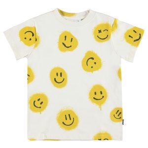 Molo T-shirt Con Stampa Smile All Over